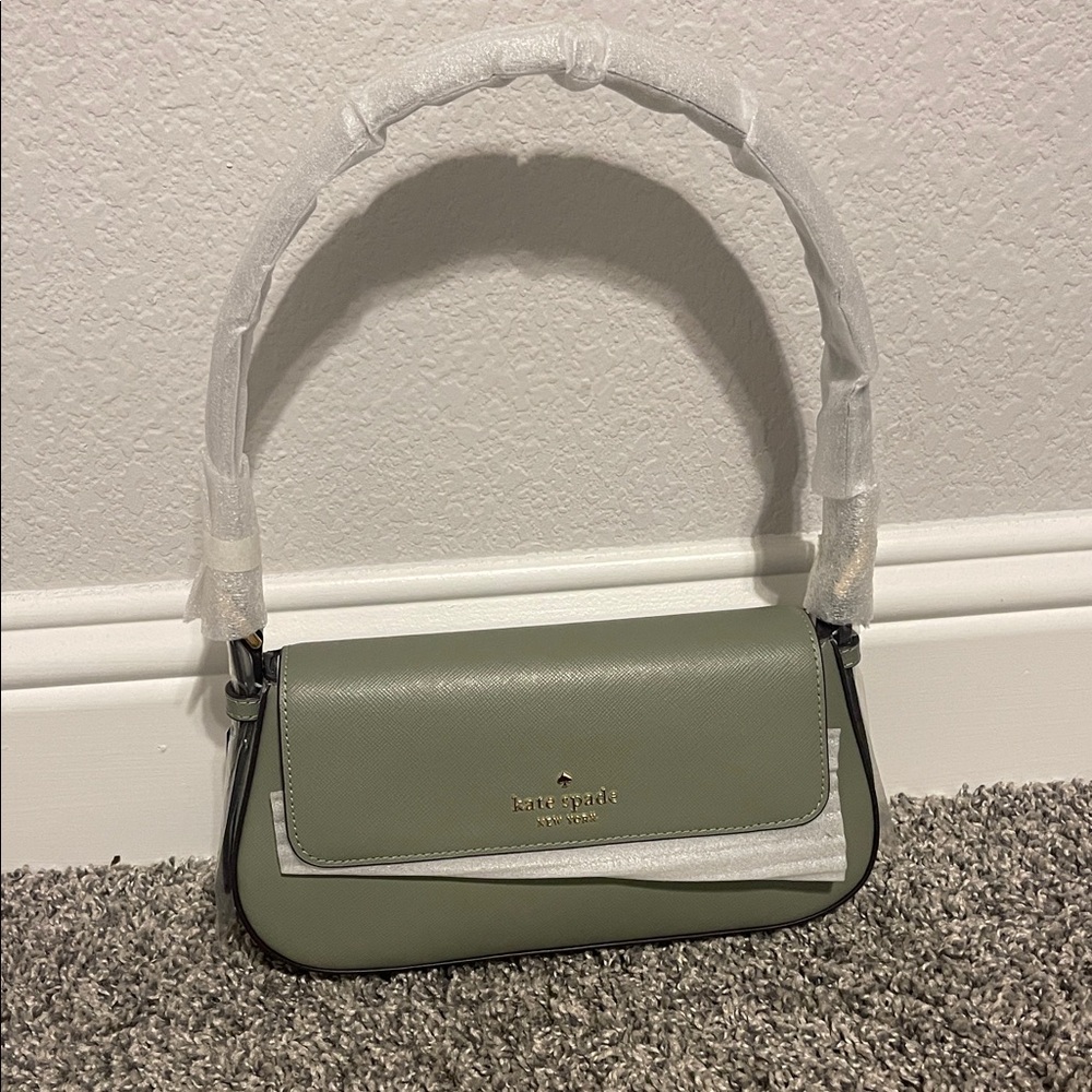 Kate Spade Sage Green Shoulder Bag